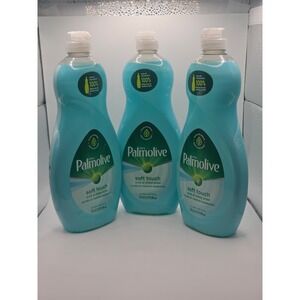 3 Palmolive Soft Touch Aloe & Citrus Dish Liquid 20 oz HTF Discontinued